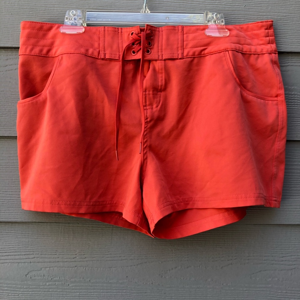 Leilana Orange Swim Shorts 14